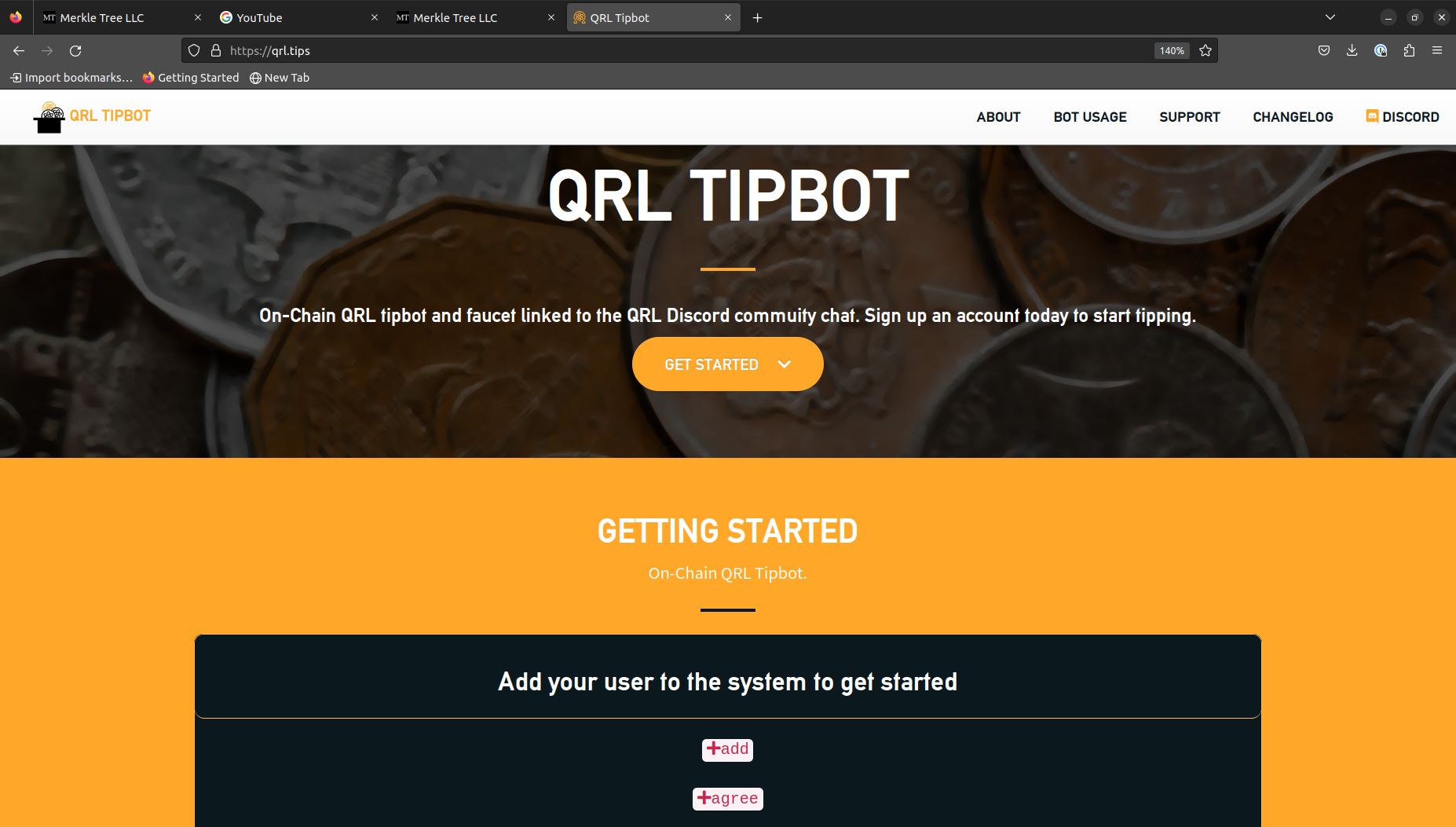 QRL Tipbot - QRL.tips